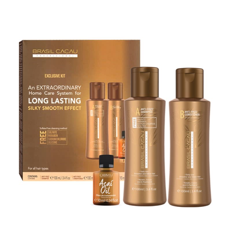 Kit TRavel Brasil Cacau 100 ml + Serum 10 ml